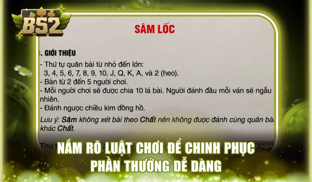 Nắm rõ luật chơi để chinh phục phần thưởng dễ dàng