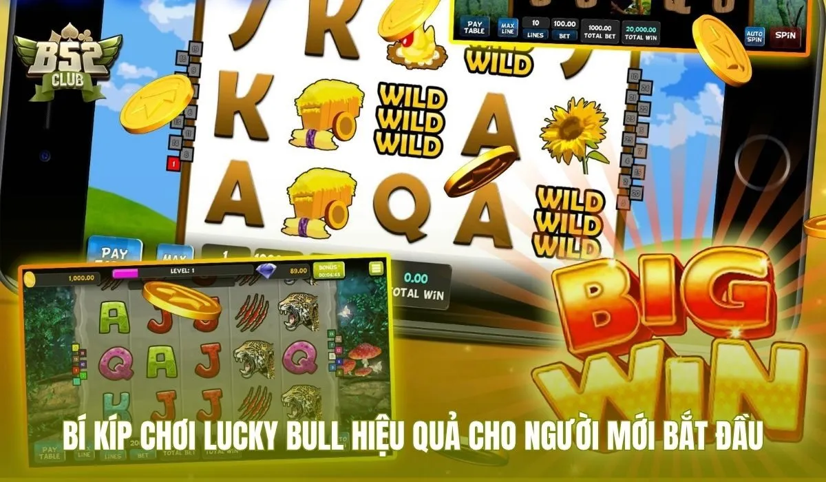 Bỏ túi ngay mẹo chơi và chiến thuật săn hũ Lucky Bull hiệu quả