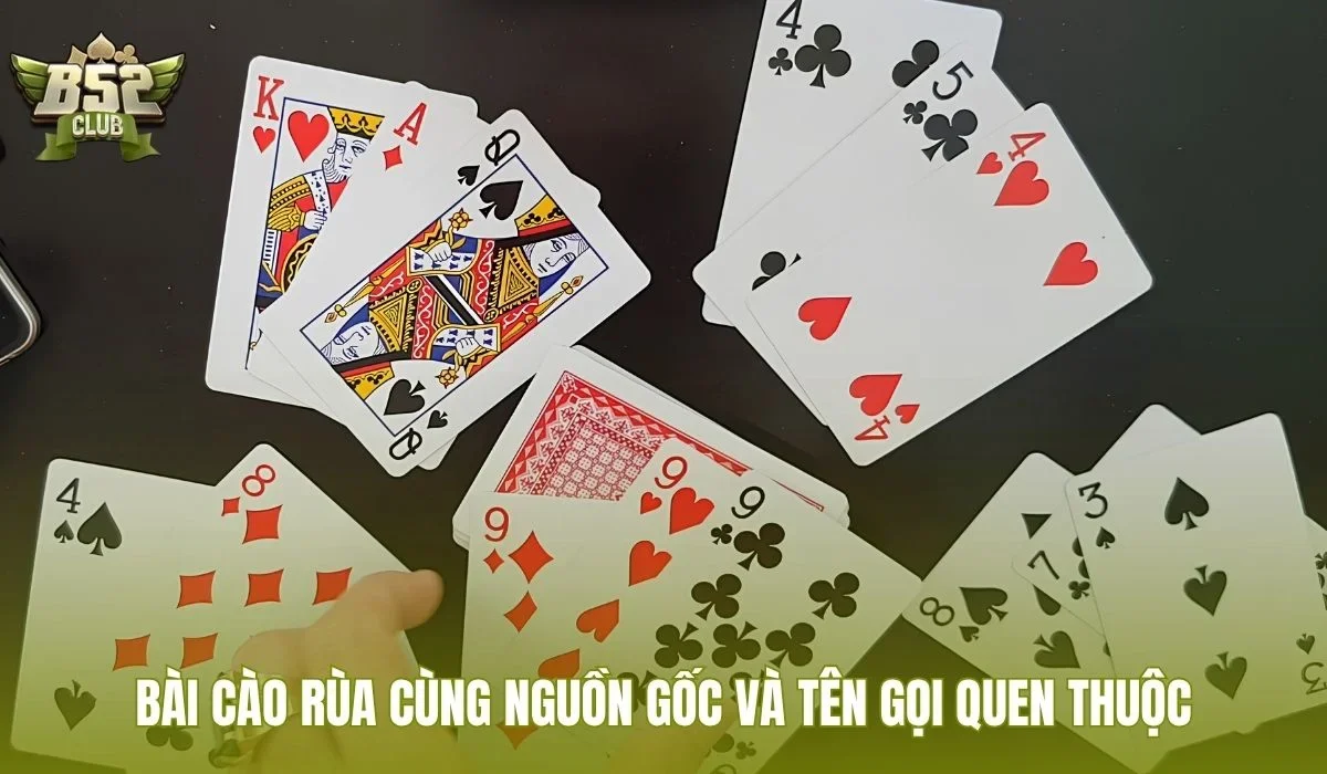 Bài cào rùa cùng nguồn gốc và tên gọi quen thuộc