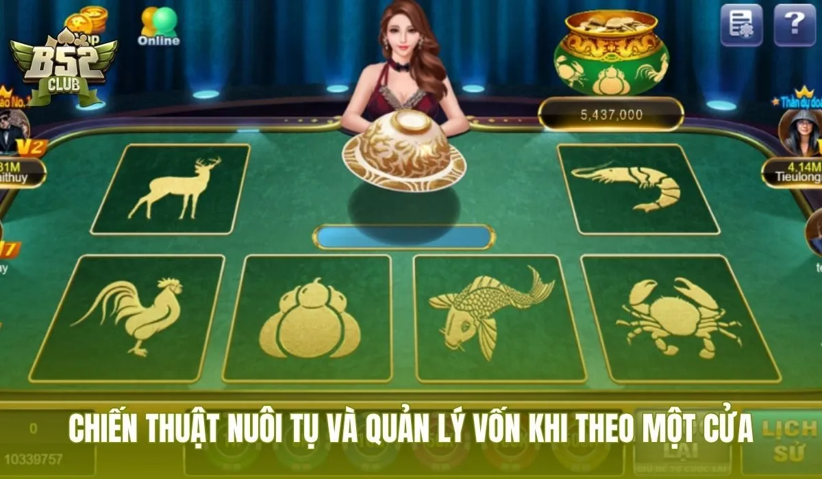 Mẹo đánh bầu cua theo nhịp nuôi tụ giữ vốn