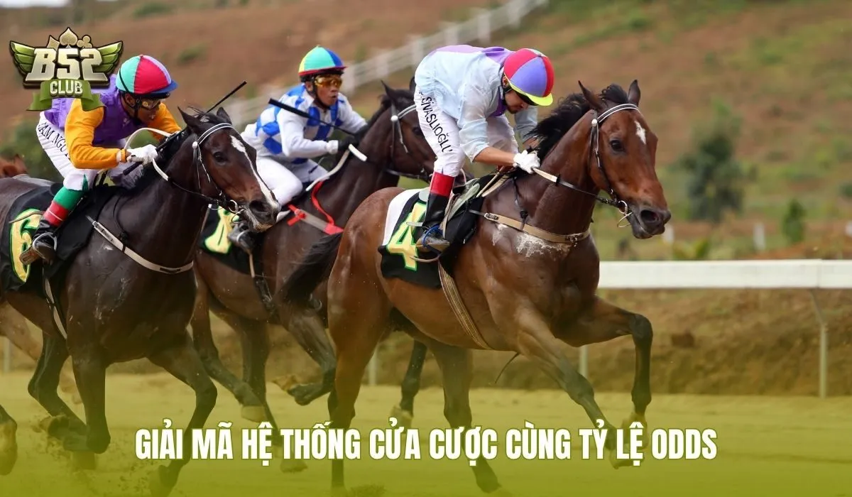 Đua ngựa online cùng cửa cược và bảng Odds dễ theo dõi