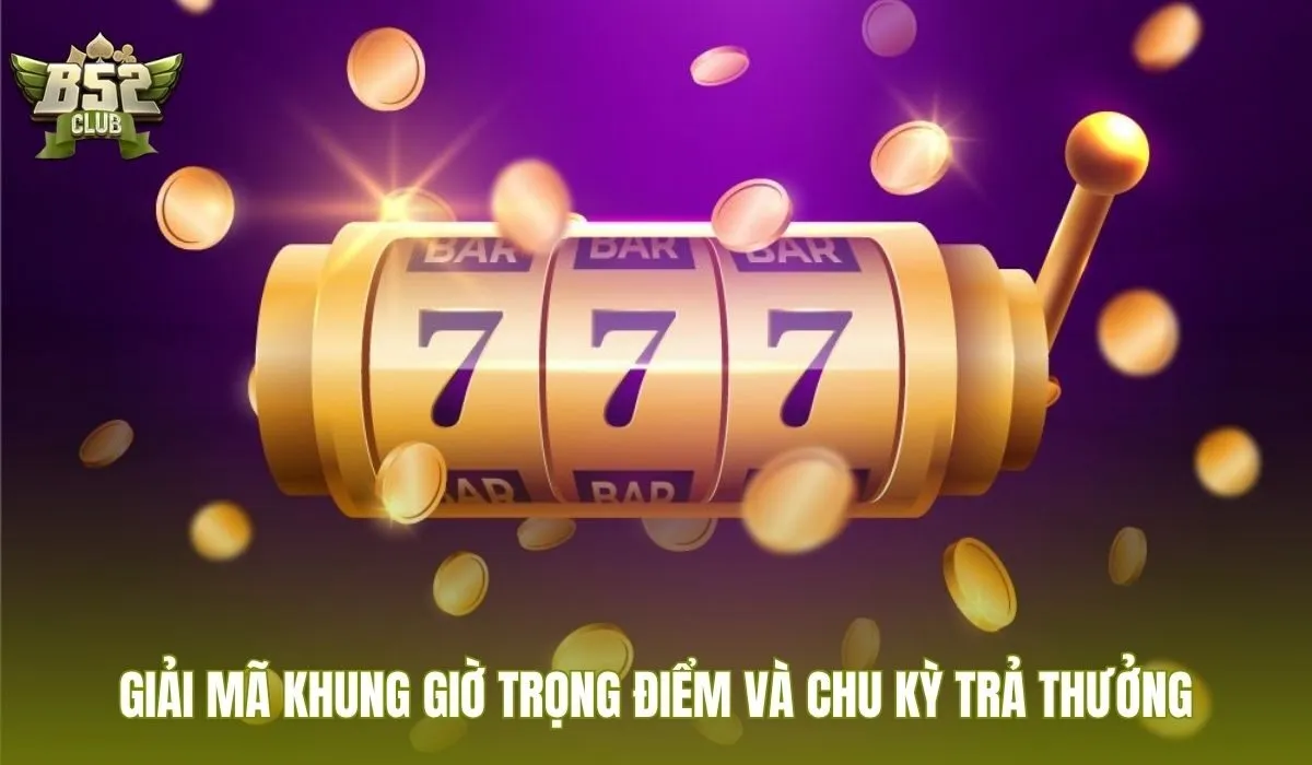 Kinh nghiệm quay hũ theo khung giờ thấp tải và nhịp trả thưởng máy slot