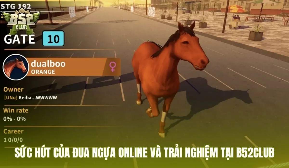 Đua ngựa online với nhịp đua nhanh và giao diện trực quan